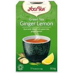 Yogi Green Tea Ginger Lemon 17 Bags