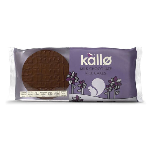 Kallo Kallo Milk Chocolate Rice Cake 100g