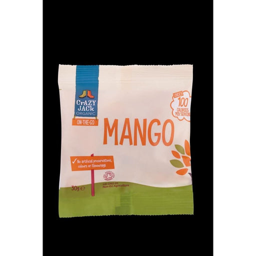 Crazy Jack Ready To Eat Organic Mango 30g
