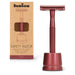 Bambaw Metal safety razor |Red+ stand