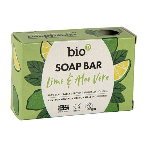 Bio-D Lime & Aloe Soap Bar 90g