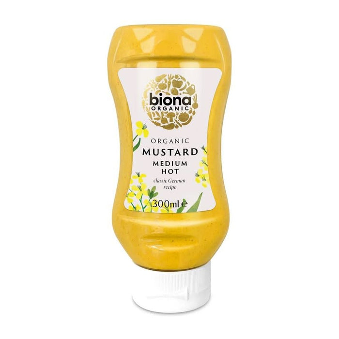 Biona Organic Medium Mustard 300ml