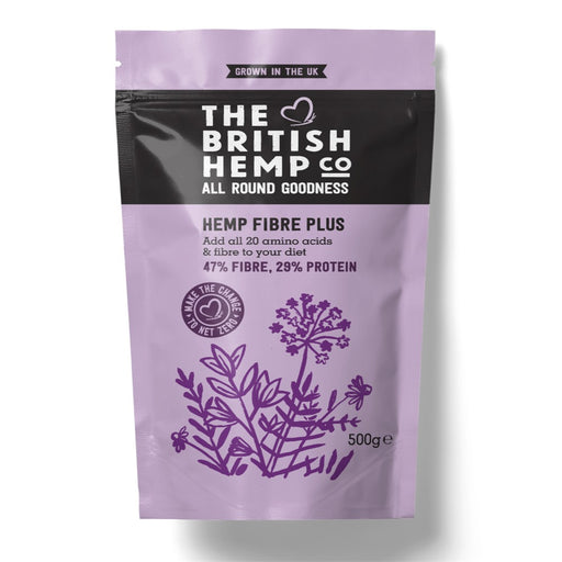 British Hemp Co Hemp Fibre Plus 47% Fibre 500g
