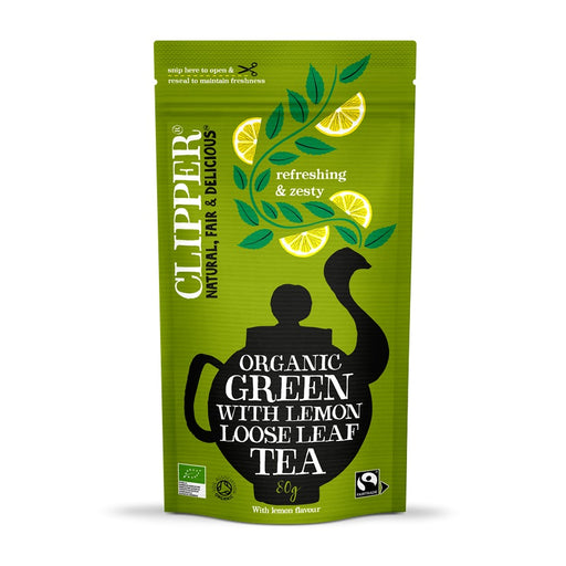 Clipper Green Lemon Loose Tea 80g
