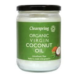 Clearspring Organic Virgin Coconut Oil 400g