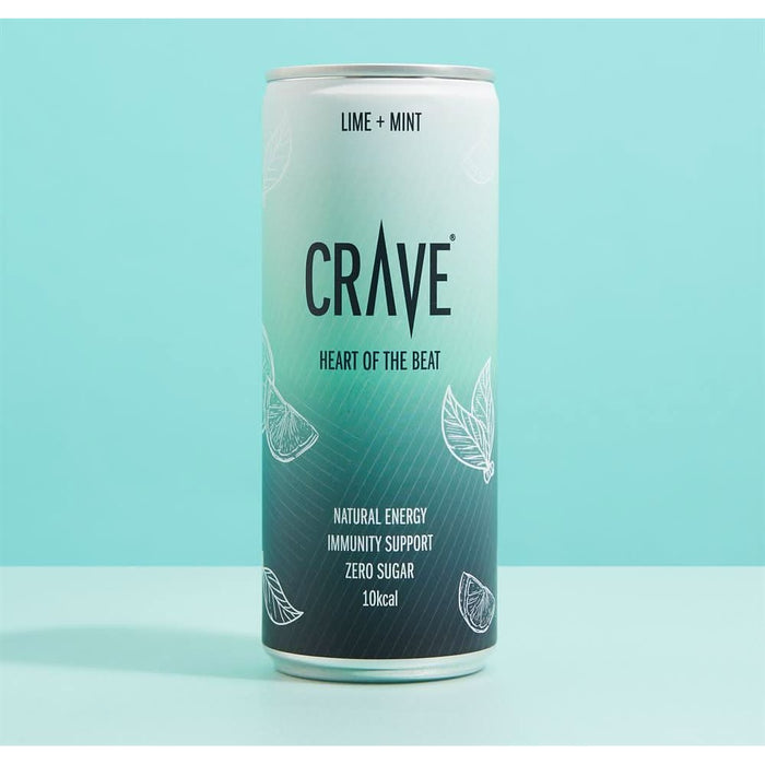 Crave Lime + Mint Drink 250ml