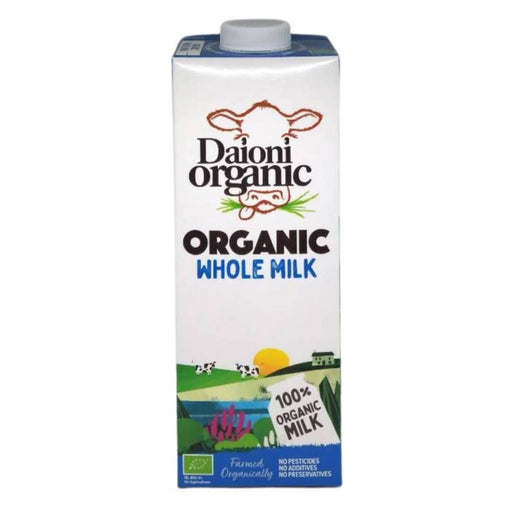 Daioni Organic Whole UHT Milk 1L