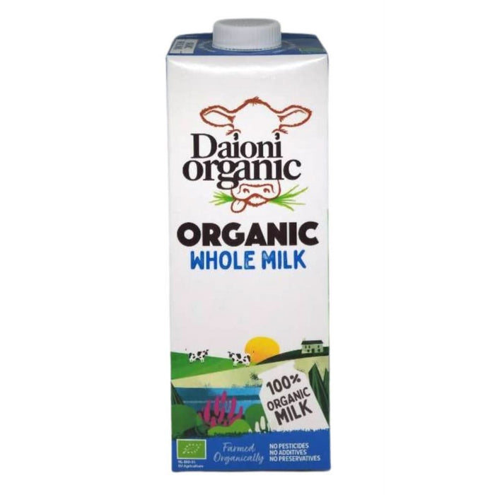 Daioni Organic Whole UHT Milk 1L