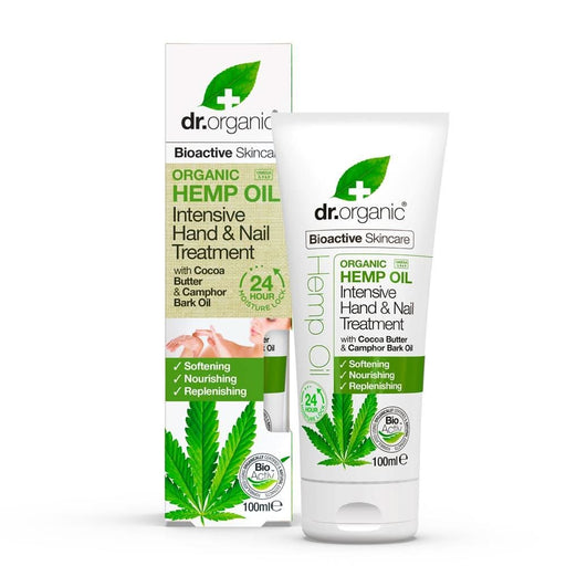 Dr Organic Hemp Oil Hand & Nail Treatment 100ml