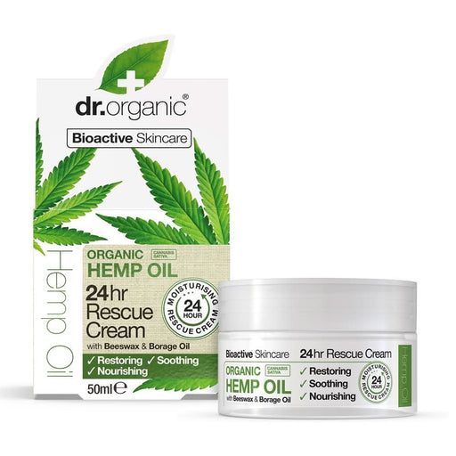 Dr Organic Hemp Rescue Cream 50ml