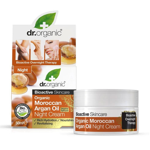 Dr Organic Moroccan Argan Oil Night Cream 50ml