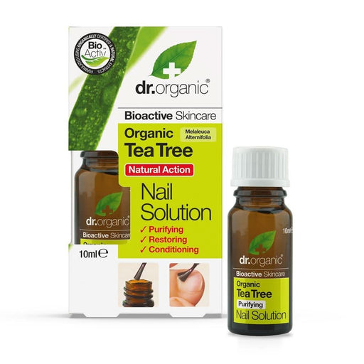 Dr Organic Tea Tree Nail Solution 10ml