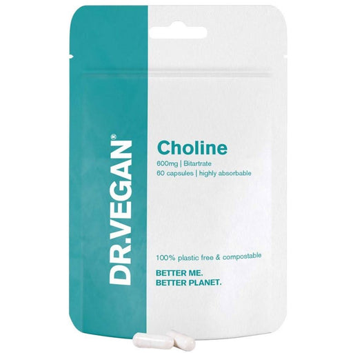 Dr Vegan Choline 600mg 60 Capsules