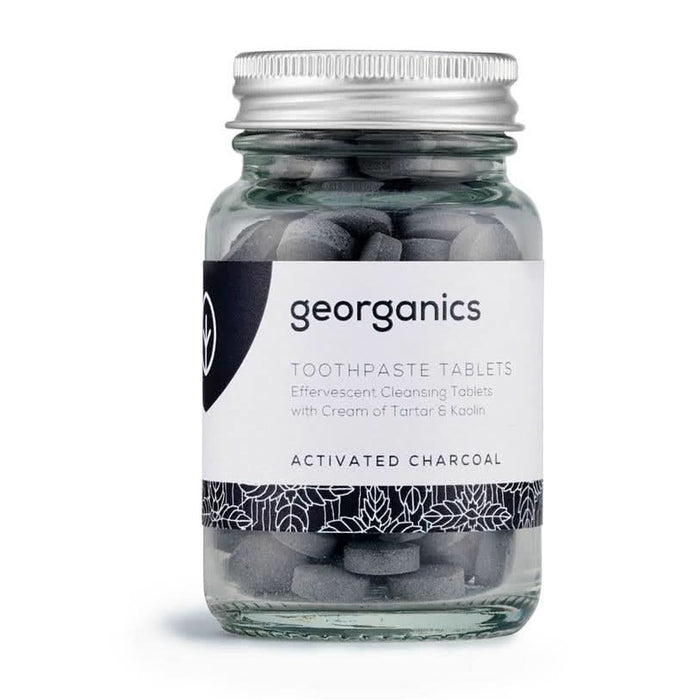 Georganics Mineral Toothtablets Charcoal 120 tablets