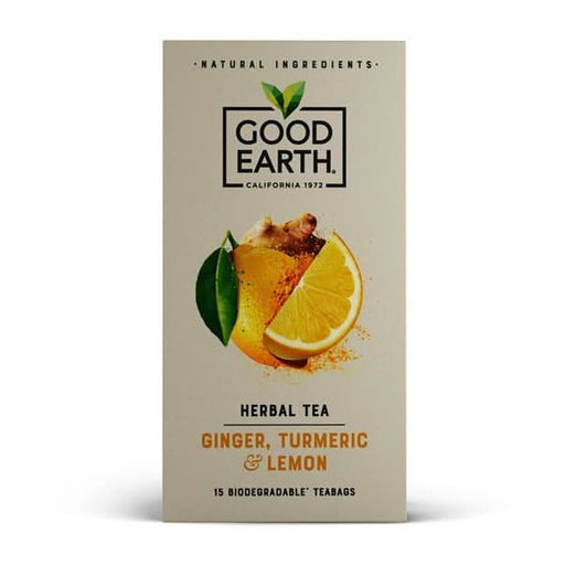 Good Earth Lemon, Ginger & Turmeric Tea 15 Bags