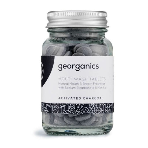 Georganics Mouthwash Tablets - Charcoal 180 tablets