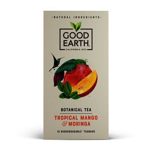 Good Earth Tropical Moringa Mango Tea 15 Bags