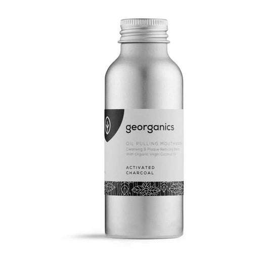 Georganics Oil Pulling Mouthwash Charcoal 100ml