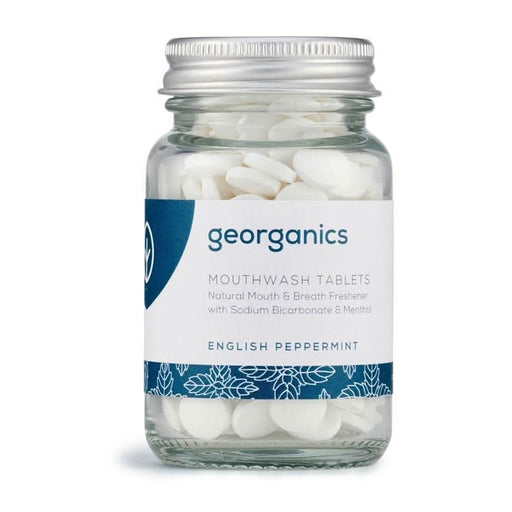 Georganics Mouthwash Tablets - Peppermint 180 tablets