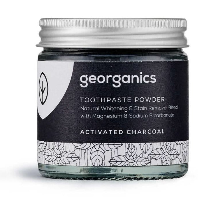Georganics Whitening Toothpowder Charcoal 60ml