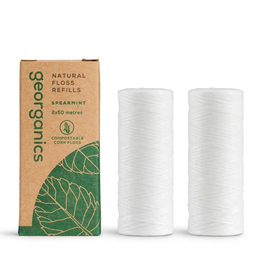 Georganics Dental Floss Refill Peppermint 6000cm