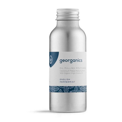 Georganics Oil Pulling Mouthwash Mint 100ml