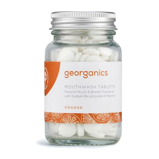 Georganics Mouthwash Tablets - Orange 180 tablets