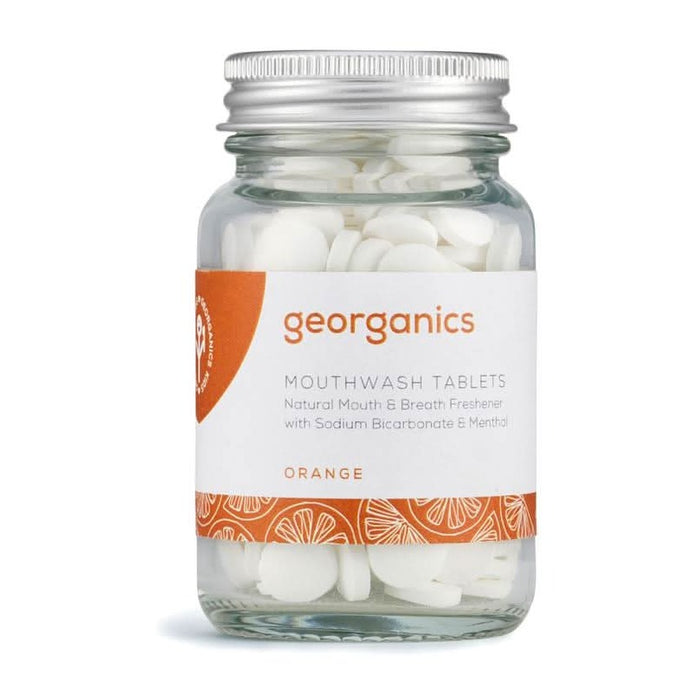 Georganics Mouthwash Tablets - Orange 180 tablets