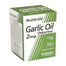 HealthAid Garlic Oil 2mg (odourless) 30 Capsules