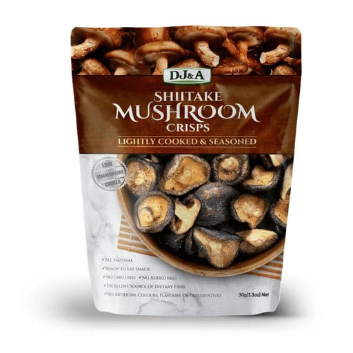 DJ & A Shiitake Mushroom Crisps 30g
