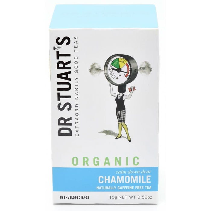 Dr Stuarts Organic Chamomile Herbal Tea 15 Bags