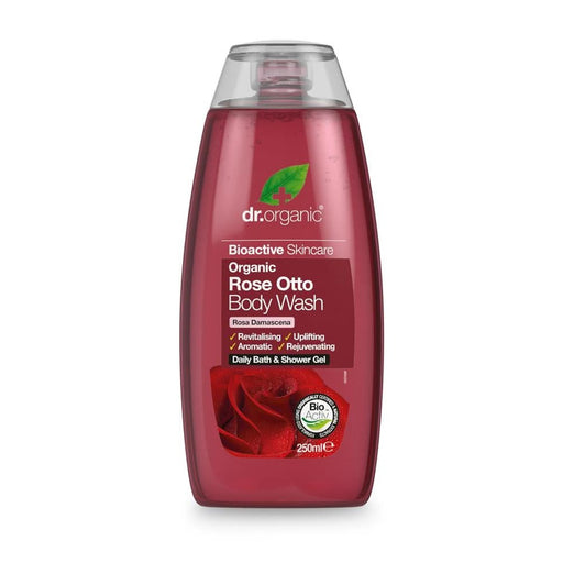 Dr Organic Rose Otto Body Wash 250ml
