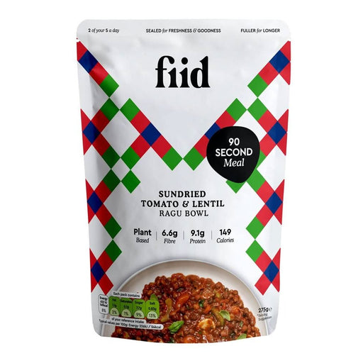 Fiid Sundried Tomato & Lentil Ragu 275g