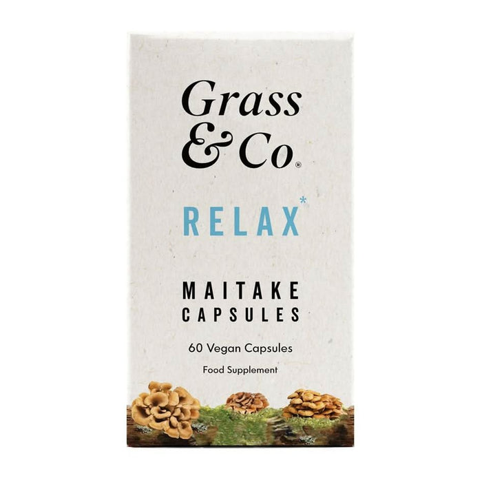 Grass and Co RELAX Maitake Mushrooms Blend 60 Capsules