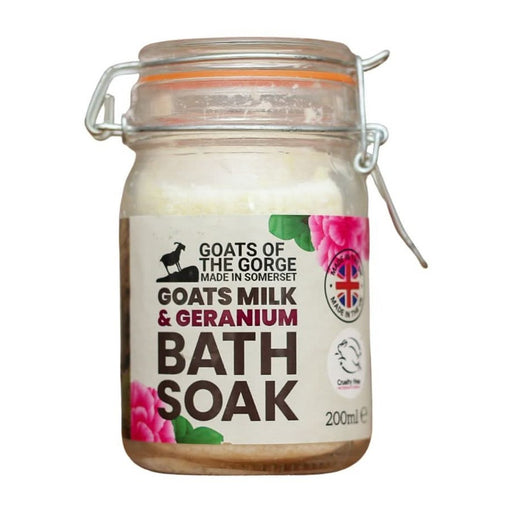 Goats of the Gorge Geranium bath soak 200ml