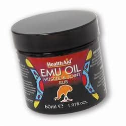 HealthAid Emu Oil - Muscle & Joint Rub 60ml
