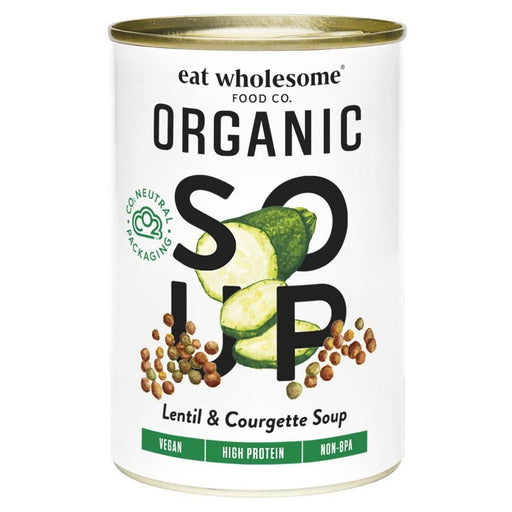 Eat Wholesome Org Lentil & Courgette Soup 400g