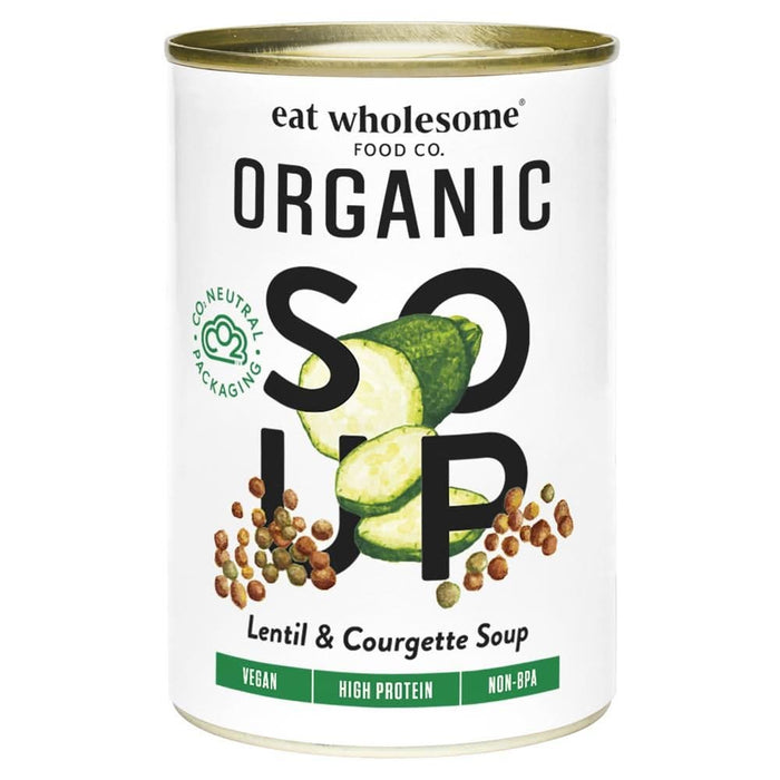 Eat Wholesome Org Lentil & Courgette Soup 400g