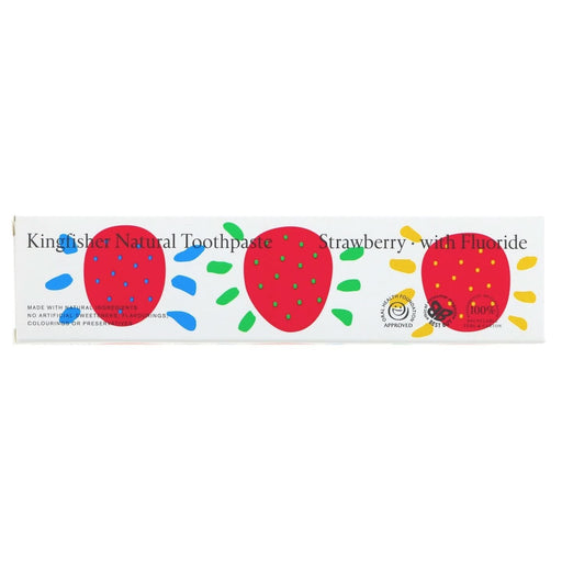 Kingfisher Children's Strawberry With Flouride Toothpaste 100ml