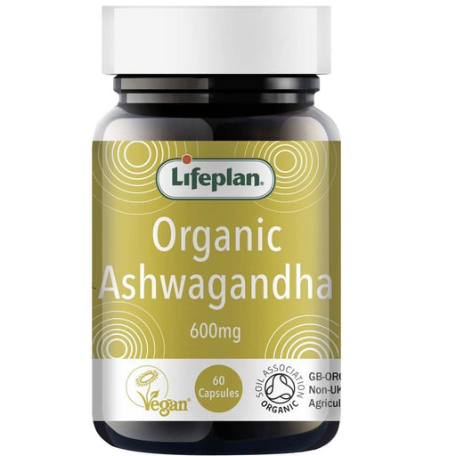 Lifeplan Organic Ashwagandha 60 Capsules