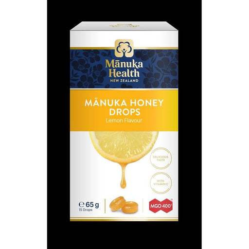 Manuka Health Manuka Honey Lemon Drops 15 lozenges