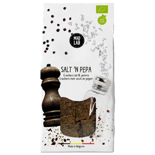 MAD LAB Salt and Pepper Crackers 110g