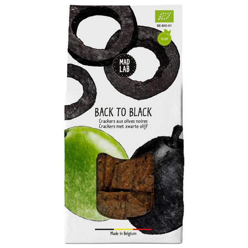 MAD LAB Black Olive Crackers 110g