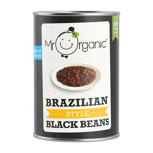 Mr Organic Brazilian Style Black Beans 400g