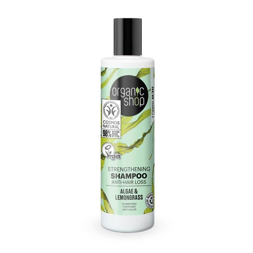 Organic Shop Anti Hair Loss Shampoo Algae & Lemongrass 280ml