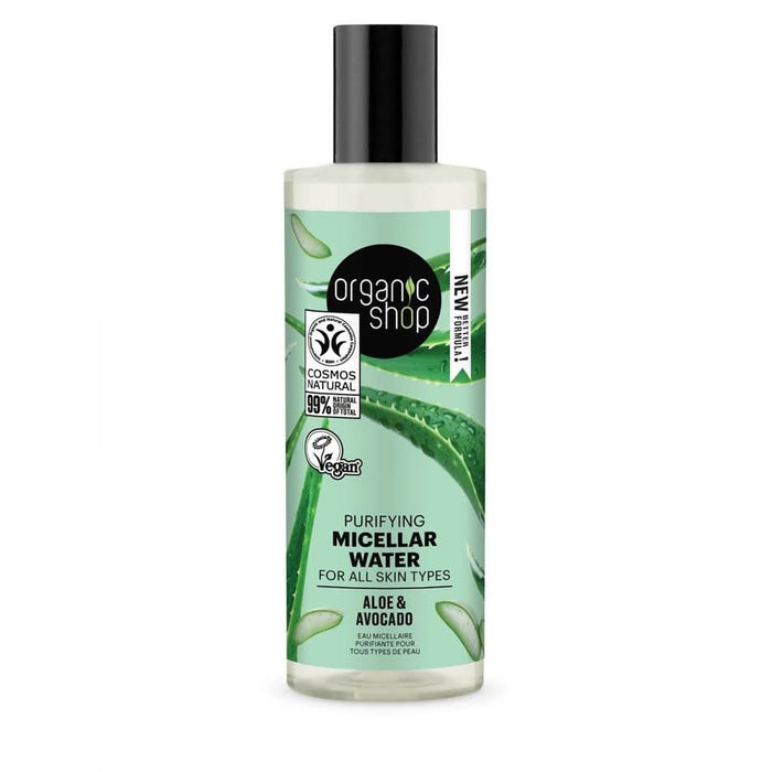 Organic Shop Purifying Micellar Water Aloe & Avo 150ml