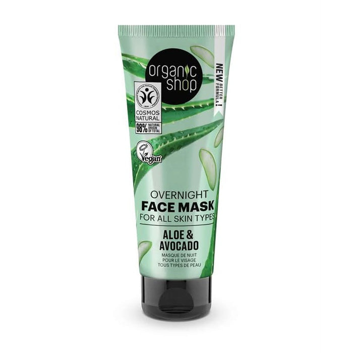Organic Shop Overnight Face Mask 75ml