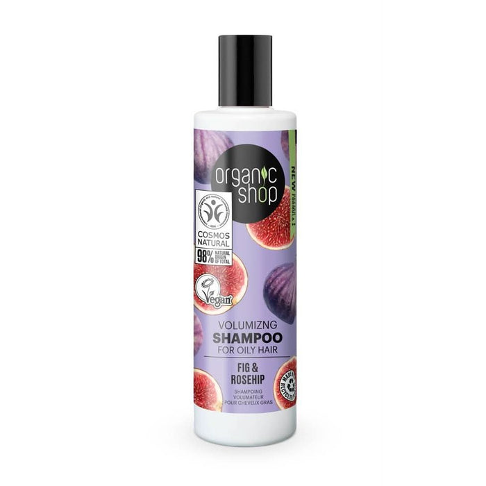 Organic Shop Volumizing Shampoo Fig & Rosehip 280ml
