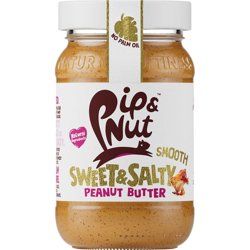 Pip & Nut Sweet & Salty Smooth Peanut Butter 300g