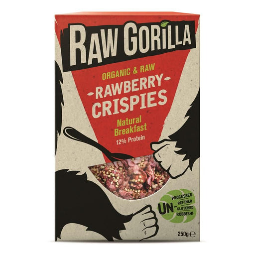 Raw Gorilla Rawberry Crispies 250g